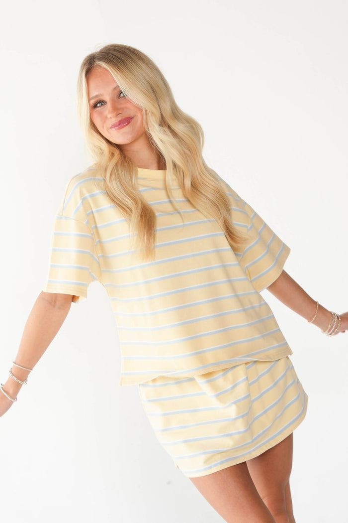 Yellow/Baby Blue / X-Small
