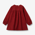 Wheat Main Dress L/S Elvira Dress 2080 cherry red
