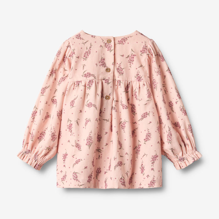 Wheat Main Dress L/S Elvira Dress 9762 dim rose flowers