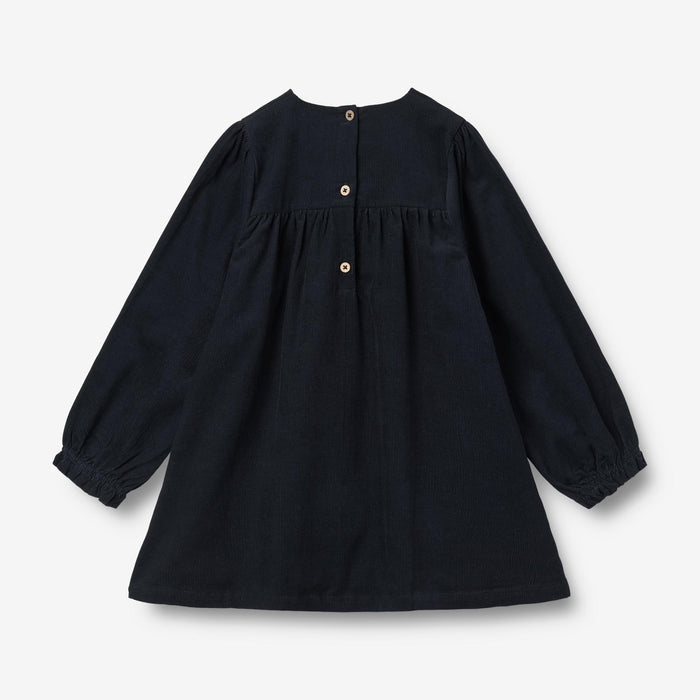 Wheat Main Dress L/S Elvira Dress 1432 navy
