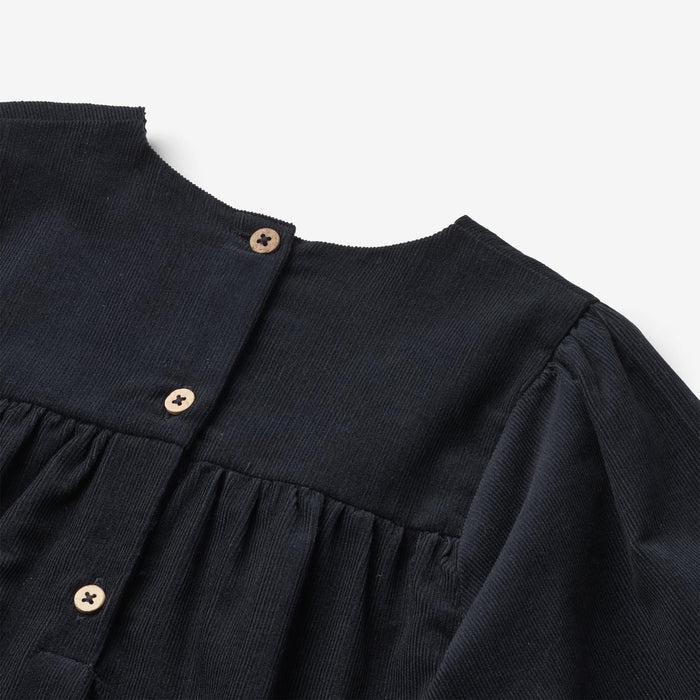 Wheat Main Dress L/S Elvira Dress 1432 navy
