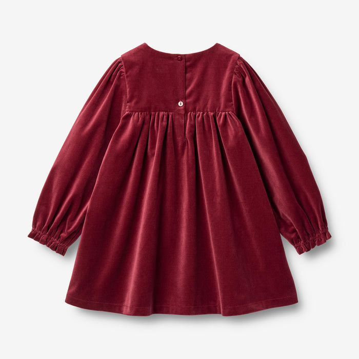 Wheat Main Dress L/S Elvira Dress 9590 ruby red