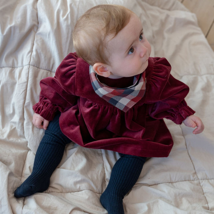 Wheat Main Dress L/S Elvira Dress 9590 ruby red