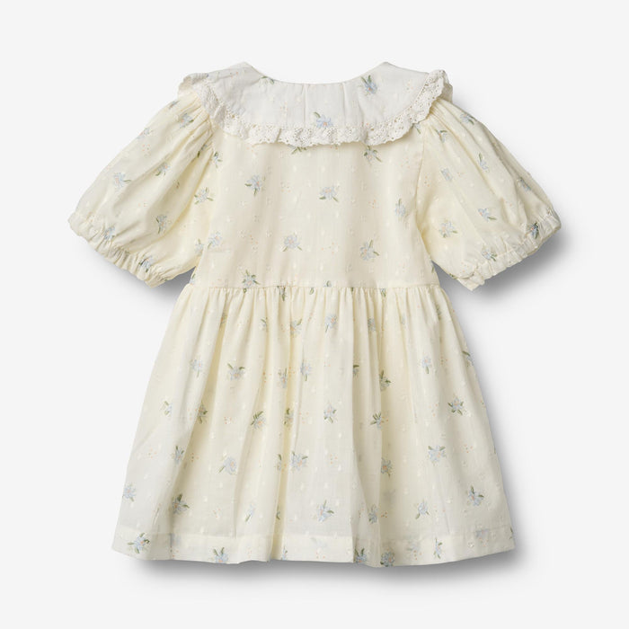 Wheat Main Dress S/S Adele Dress 1481 blue flowers