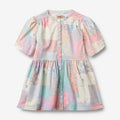 Wheat Main Dress S/S Annabell Dress 9618 patchwork flowers