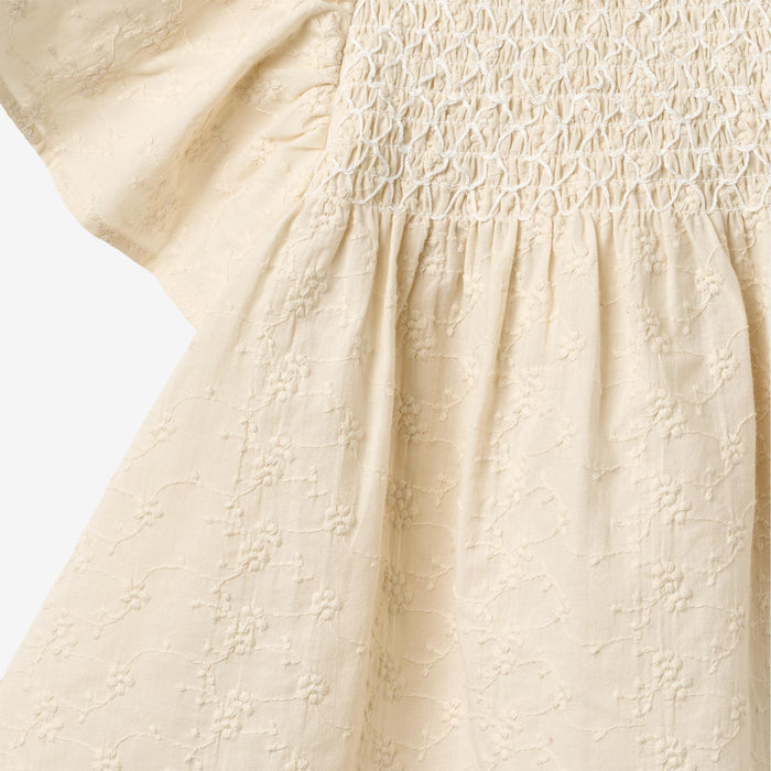 Wheat Main Dress S/S Elva Dress 3129 eggshell