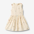 Wheat Main Dress Thelma Dress 9644 ivory embroidery flowers