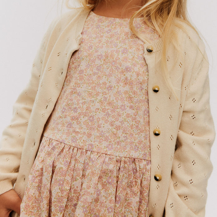 Wheat Main Dress Thelma Dress 1358 lilac flowers