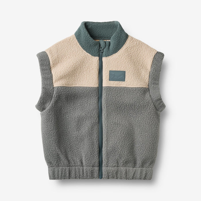Wheat Outerwear Fleece Gilet Ask Vest 9624 flint