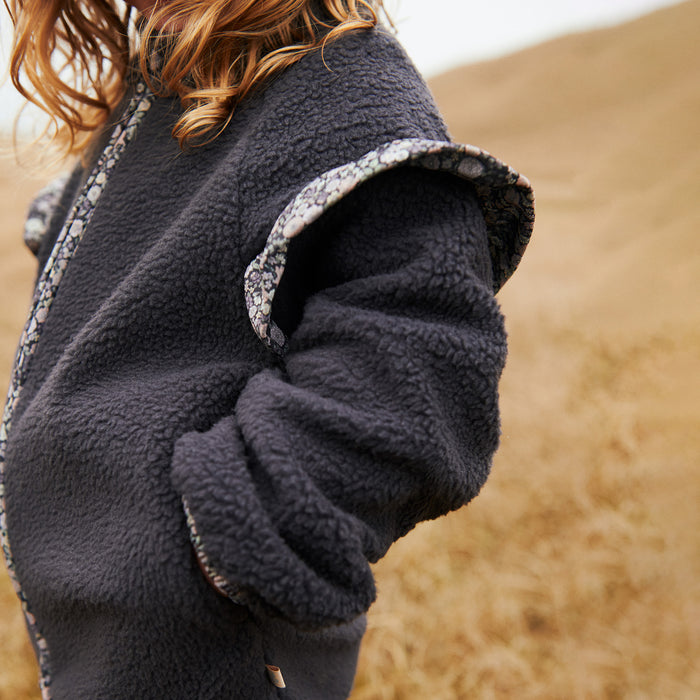 Wheat Outerwear Fleece Jacket Ellena Jacket 9526 black sea