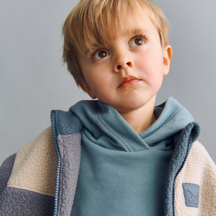 Wheat Outerwear Fleece Jacket L/S Adrian Sweatshirt 9624 flint