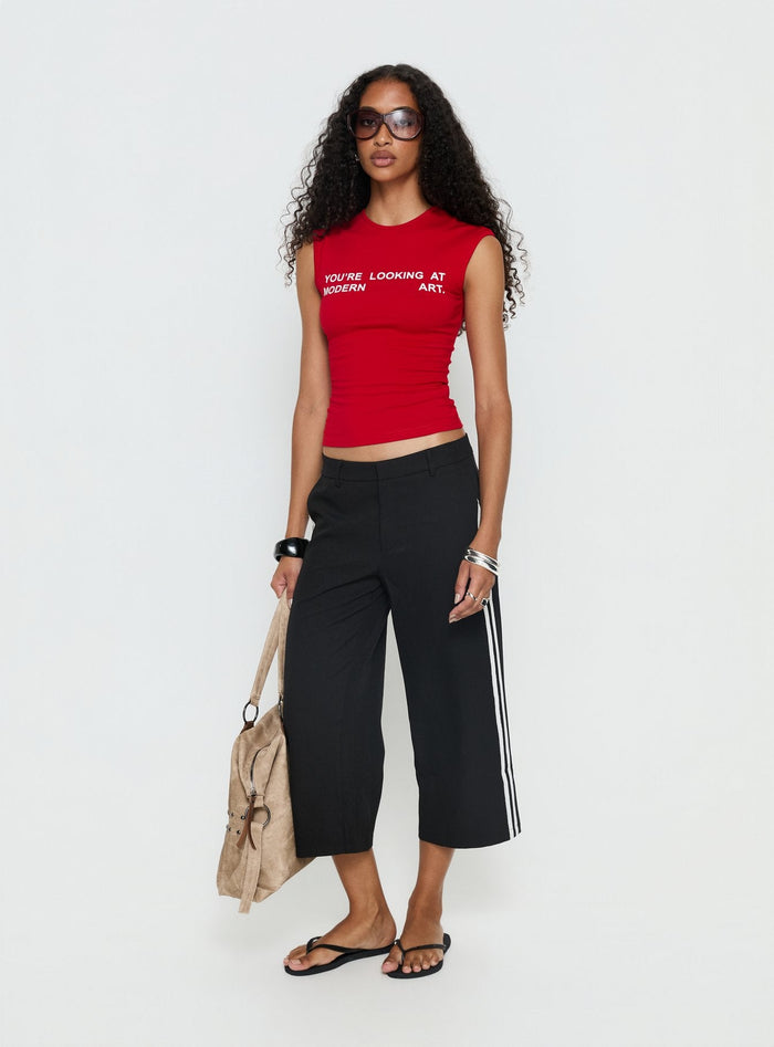 Genesis Capri Trousers Noir