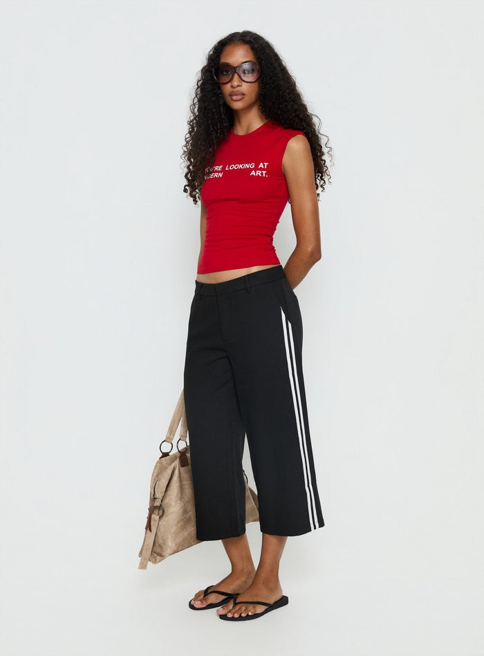 Genesis Capri Trousers Noir
