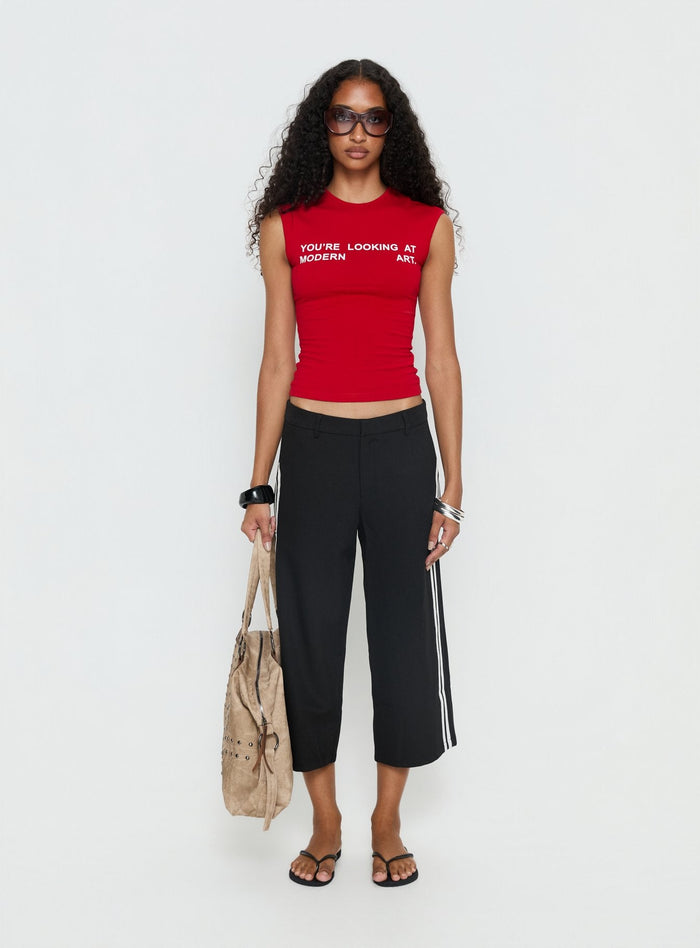 Genesis Capri Trousers Noir