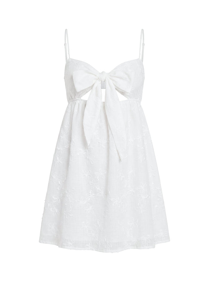 Granno Mini Dress White