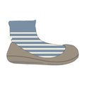 Wheat SMU Indoor Shoe Lucca Indoor Shoes 9642 faded denim stripe