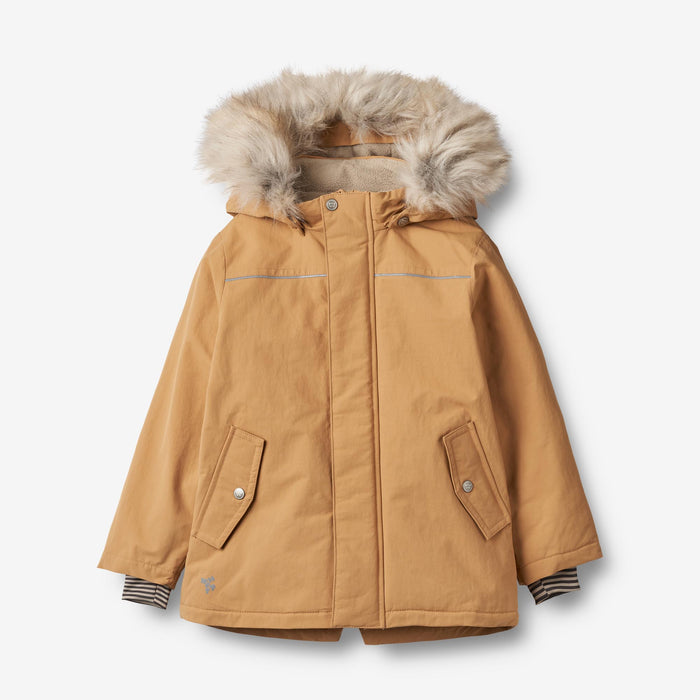 Wheat Outerwear Jacket Kasper Tech Jacket 1143 ginger bread