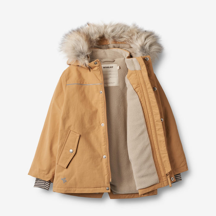 Wheat Outerwear Jacket Kasper Tech Jacket 1143 ginger bread