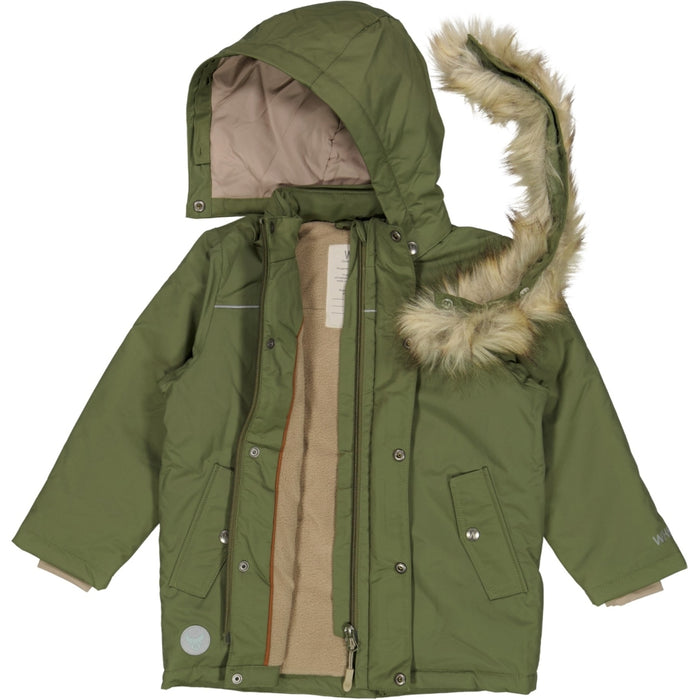 Wheat Outerwear Jacket Kasper Tech Jacket 4099 winter moss