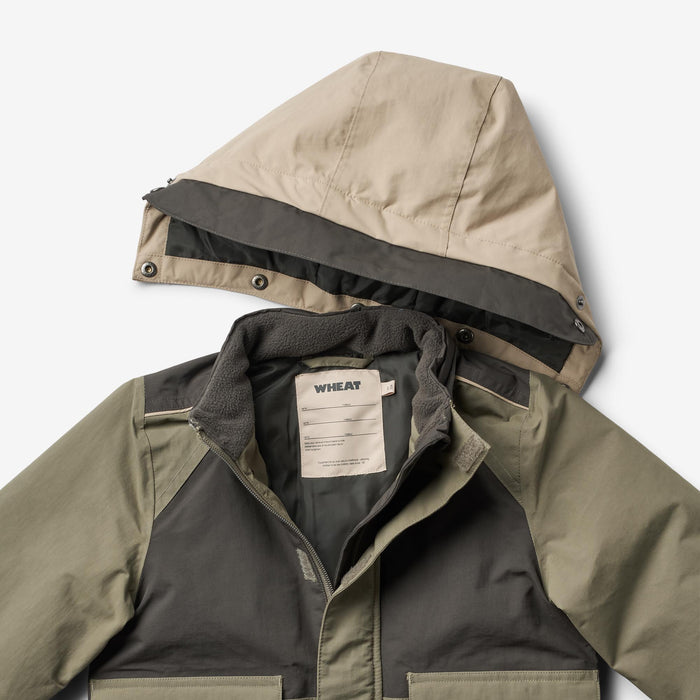 Wheat Outerwear Jacket Laust Tech Jacket 1133 dry leaves