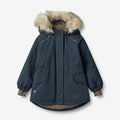 Wheat Outerwear Jacket Mathilde Tech Jacket 1108 dark blue