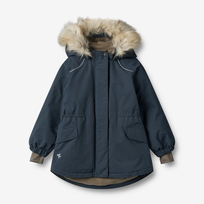 Wheat Outerwear Jacket Mathilde Tech Jacket 1108 dark blue