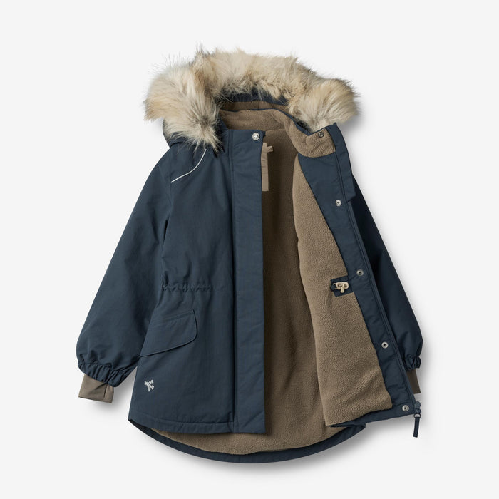 Wheat Outerwear Jacket Mathilde Tech Jacket 1108 dark blue