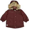 Wheat Outerwear Jacket Mathilde Tech Jacket 2750 maroon