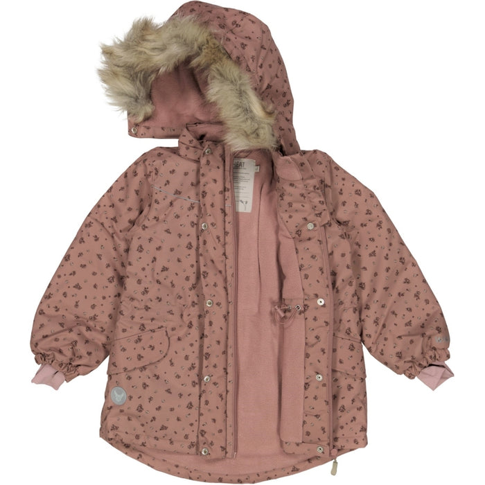 Wheat Outerwear Jacket Mathilde Tech Jacket 2113 rose cheeks flowers