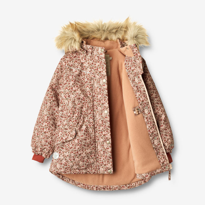 Wheat Outerwear Jacket Mathilde Tech Jacket 2036 rose dust flowers