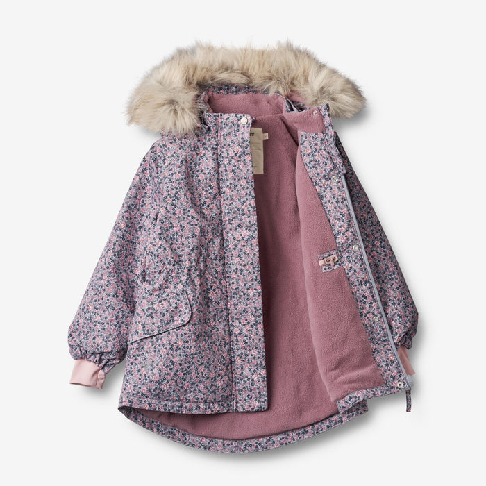 Wheat Outerwear Jacket Mathilde Tech Jacket 0036 winter flowers