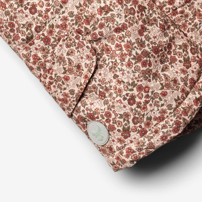 Wheat Outerwear Jacket Mathilde Tech | Baby Jacket 2036 rose dust flowers
