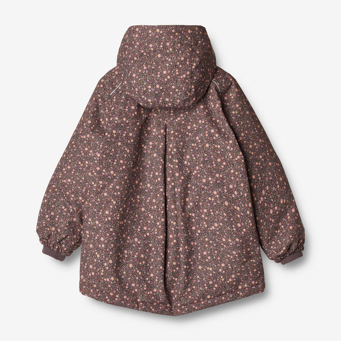 Wheat Outerwear Jacket Mimmi Tech Jacket 3121 eggplant buttercups