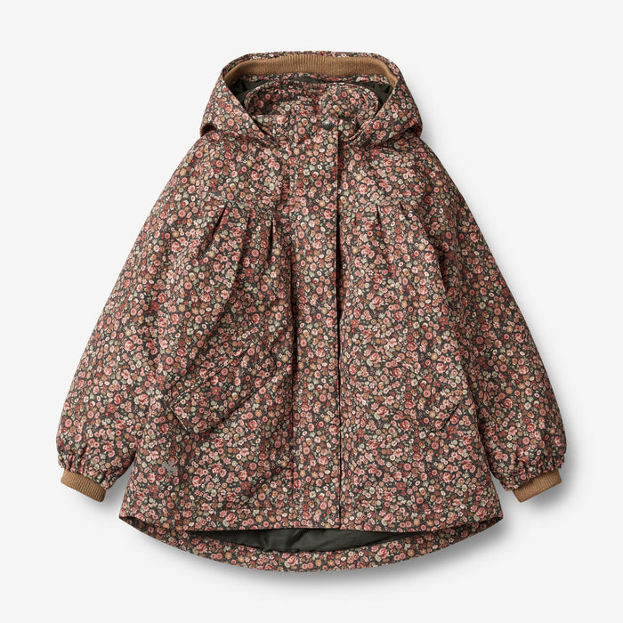 Wheat Outerwear Jacket Mimmi Tech Jacket 1186 raven wild flowers