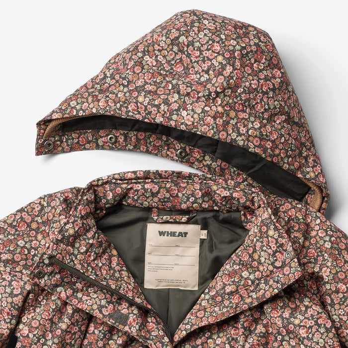 Wheat Outerwear Jacket Mimmi Tech Jacket 1186 raven wild flowers