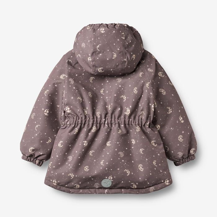 Wheat Outerwear Jacket Petra Jacket 9675 plum truffle stars