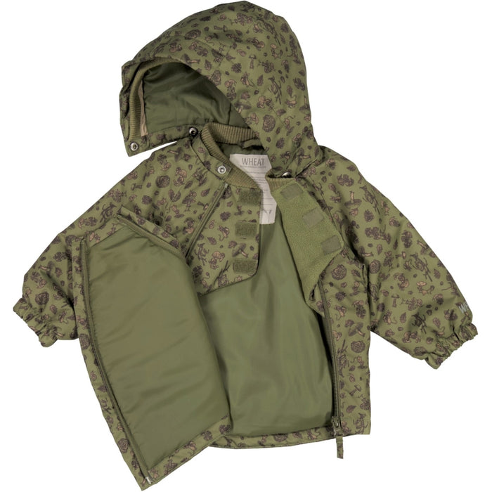 Wheat Outerwear Jacket Sascha Tech Jacket 4098 winter green forest
