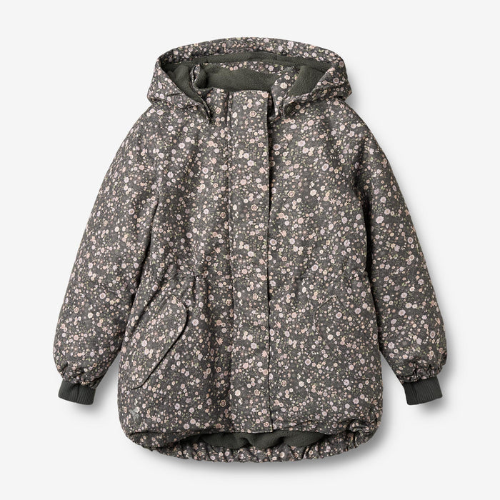 Wheat Outerwear Jacket Tove Tech Jacket 9528 black sea open flowers