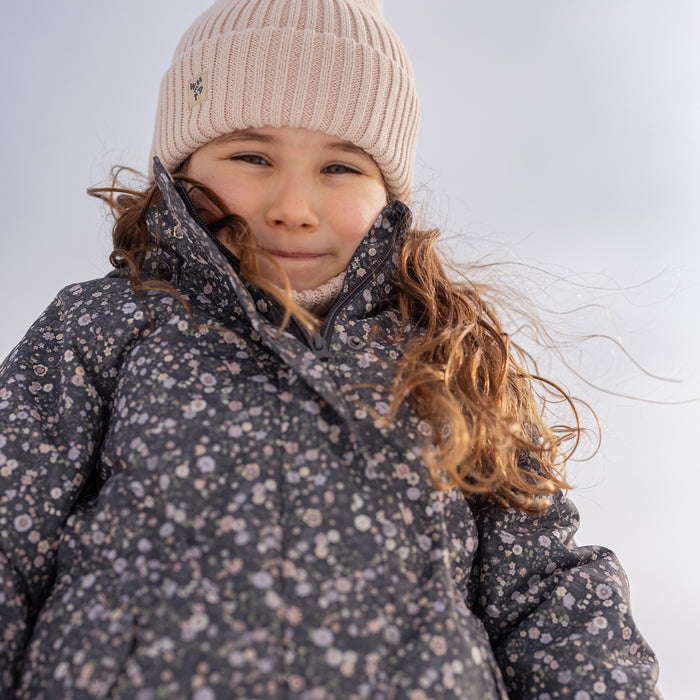 Wheat Outerwear Jacket Tove Tech Jacket 9528 black sea open flowers