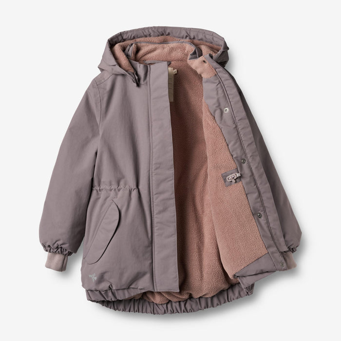 Wheat Outerwear Jacket Tove Tech Jacket 1035 purple stone