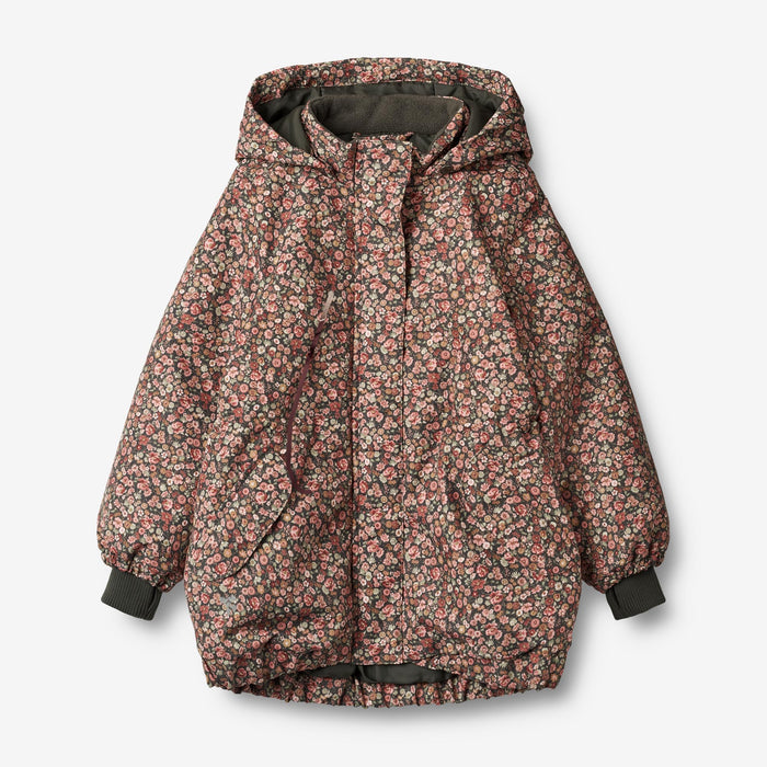Wheat Outerwear Jacket Tove Tech Jacket 1186 raven wild flowers