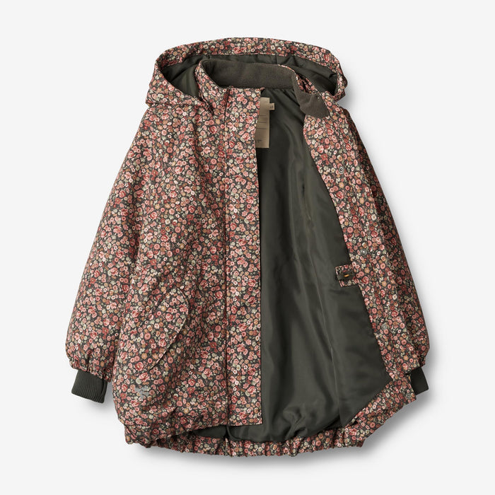 Wheat Outerwear Jacket Tove Tech Jacket 1186 raven wild flowers