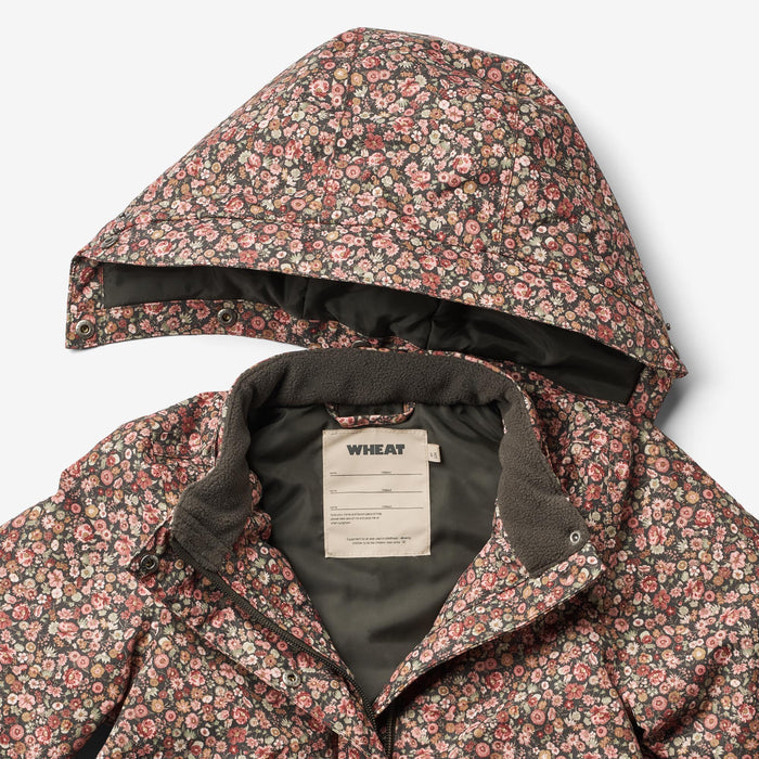 Wheat Outerwear Jacket Tove Tech Jacket 1186 raven wild flowers