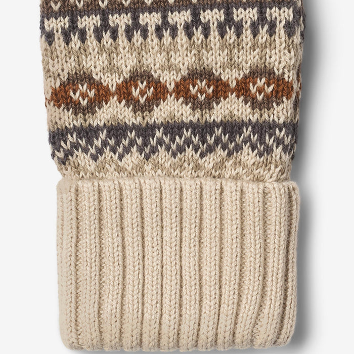 Wheat Outerwear Jacquard Mittens Cotta Accessory 3000 brown