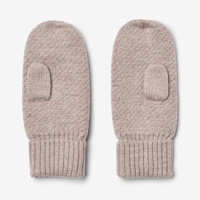 Wheat Outerwear Jacquard Mittens Haansi Accessory 1356 pale lilac