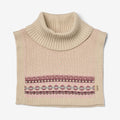 Wheat Outerwear Jacquard Neckwarmer Stoffe Accessory 2026 rose