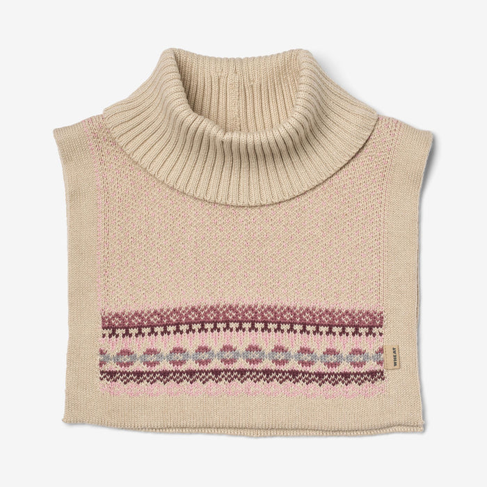 Wheat Outerwear Jacquard Neckwarmer Stoffe Accessory 2026 rose