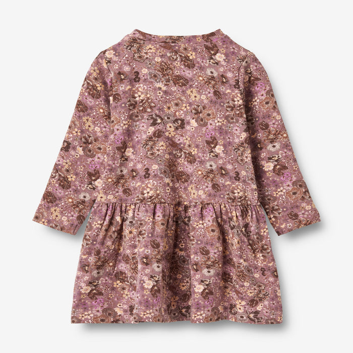 Wheat Main Jersey Dress L/S Bessie Dress 1347 lavender flowers