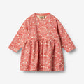 Wheat Main Jersey Dress L/S Sessa Dress 9422 coral flowers