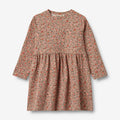 Wheat Main Jersey Dress L/S Sessa Dress 1187 rose flower meadow